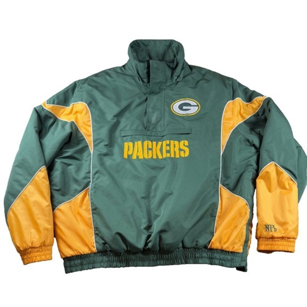 NFL GREEN BAY PACKERS G-III PUffer Jacket Pullover Size XL